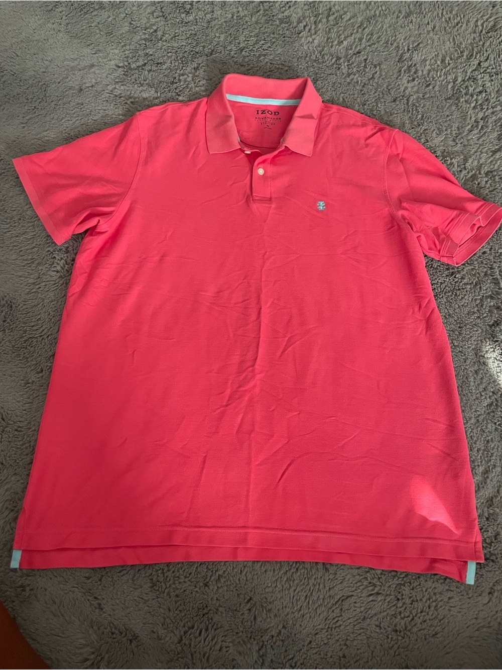 Izod Men’s Coral-Red Polo Shirt